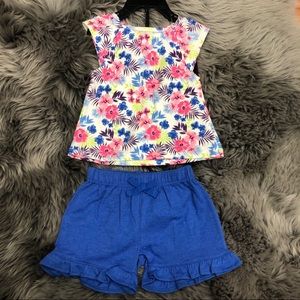 Pekkle | Girls’ Summer 2 Piece Set | Size 12M